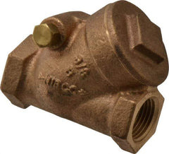 NIBCO - 3/8" Bronze Check Valve - Y-Pattern, FNPT x FNPT, 200 WOG - Caliber Tooling