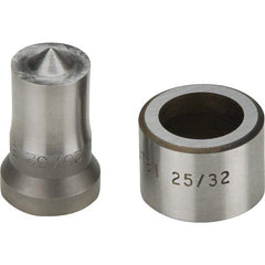 Enerpac - Hydraulic Punch Press Dies & Punches Type: Round Punch Diameter (mm): 19.80 - Caliber Tooling