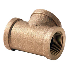 Merit Brass - Brass & Chrome Pipe Fittings Type: Tee Fitting Size: 2-1/2 - Caliber Tooling