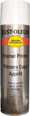 Rust-Oleum - 15 oz White Aerosol Primer - 14 Sq Ft Coverage, Interior/Exterior - Caliber Tooling