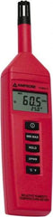 Amprobe - -4 to 140°F, 0 to 100% Humidity Range, Temp, Humidity and Dew Pont Recorder - 3% Relative Humidity Accuracy, 0.1% RH, 0.1° F/C Resolution - Caliber Tooling