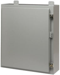 Cooper B-Line - Steel Standard Enclosure Hinge Flat Cover - NEMA 12, 13, 24" Wide x 24" High x 12" Deep - Caliber Tooling