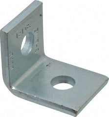 Cooper B-Line - Zinc Plated Carbon Steel 90° Corner Strut Fitting - 1/2" Bolt, 2 Holes, Used with Cooper B Line Channel & Strut (All Sizes Except B62 & B72) - Caliber Tooling