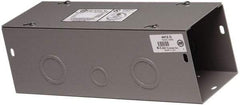 Cooper B-Line - 4" High x 102mm Wide x 120" Long, Screw Mount Solid Wall Wire Duct - Gray, 39 (Bottom) & 39 (Top) Knockouts, Screw Cover, Steel - Caliber Tooling