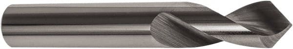 Precision Twist Drill - 5/16" Body Diam, 90°, 2-1/2" OAL, Solid Carbide Spotting Drill - Caliber Tooling