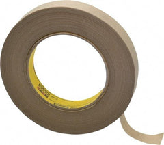 3M - 3/4" Wide x 60 Yd Long Brown Paper Masking Tape - Series 2517, 6.5 mil Thick, 35 In/Lb Tensile Strength - Caliber Tooling