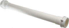 Federal Process - Sink Tailpiece and Extension Tube - White, PVC - Caliber Tooling