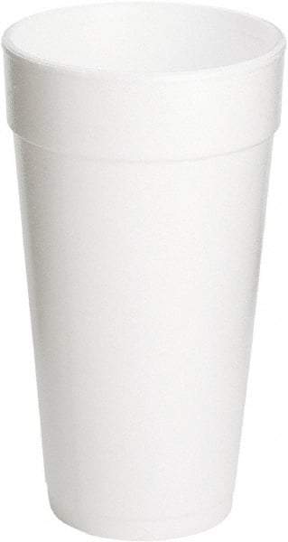 DART - 20 oz Drink Foam Cups - White - Caliber Tooling