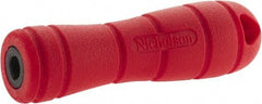 Nicholson - 4-1/8" Long, Screw On, Plastic File Handle - For Use with 6, 8 & 10" Files - Caliber Tooling