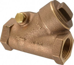 NIBCO - 3/4" Bronze Check Valve - Y-Pattern, FNPT x FNPT, 600 WOG - Caliber Tooling