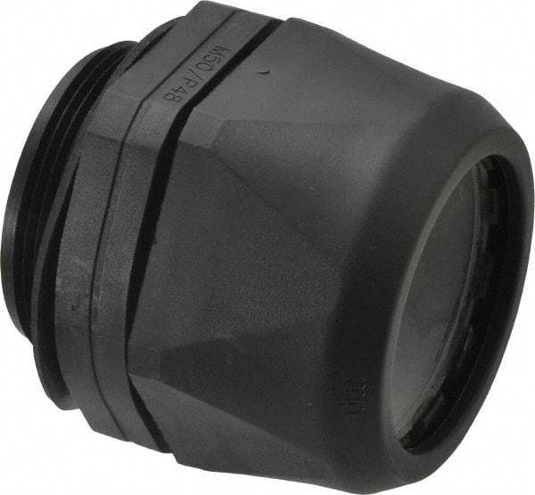 Murrplastik - 2" Trade, Nylon Compression Straight Liquidtight Conduit Connector - Noninsulated - Caliber Tooling