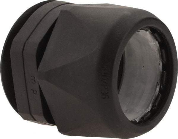 Murrplastik - 1-1/4" Trade, Nylon Compression Straight Liquidtight Conduit Connector - Noninsulated - Caliber Tooling