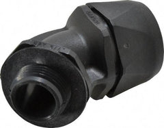 Murrplastik - 3/4" Trade, Nylon Compression Angled Liquidtight Conduit Connector - Noninsulated - Caliber Tooling