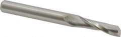 Onsrud - 5/16" Cutting Diam x 1" Length of Cut, 1 Flute, Upcut Spiral Router Bit - Uncoated, Right Hand Cut, High Speed Steel, 3" OAL x 5/16" Shank Diam, Single Edge, 19 to 32° Helix Angle - Caliber Tooling