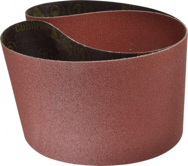 3M - 6" Wide x 48" OAL, 60 Grit, Ceramic Abrasive Belt - Ceramic, Medium, Coated, YN Weighted Cloth Backing, Wet/Dry, Series 963G - Caliber Tooling