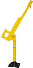 Gemtor - Confined Space Entry & Retrieval Bases & Booms Type: Fixed Davit w/Rotating Boom Maximum Height (Inch): 89 - Caliber Tooling