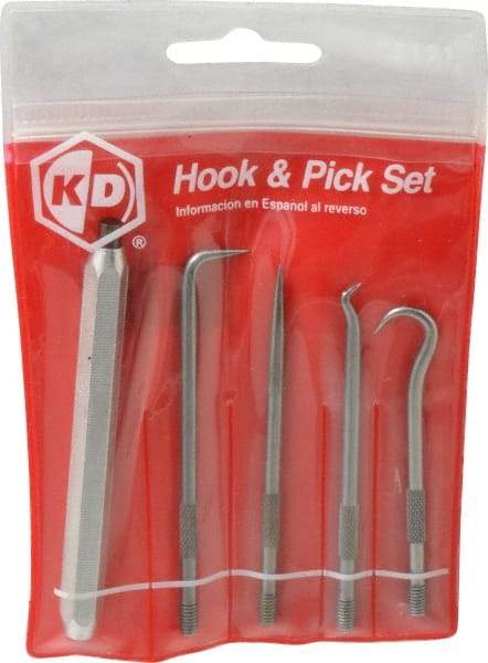 GearWrench - 5 Piece Hook & Probe Set - Steel - Caliber Tooling