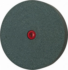 Norton - 60 Grit Silicon Carbide Bench & Pedestal Grinding Wheel - 10" Diam x 1-1/4" Hole x 1-1/2" Thick, 2485 Max RPM, I Hardness, Medium Grade , Vitrified Bond - Caliber Tooling