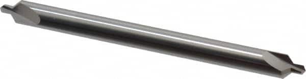 Hertel - #4 Plain Cut 90° Incl Angle Solid Carbide Combo Drill & Countersink - Caliber Tooling