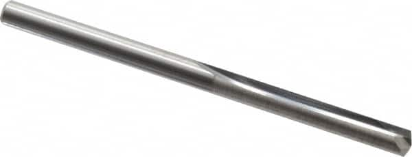 Hertel - #32, 0.116", 140° Point, Solid Carbide Straight Flute Drill Bit - Caliber Tooling