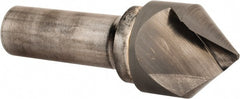 Hertel - 1-1/4" Head Diam, 3/4" Shank Diam, 1 Flute 90° Solid Carbide Countersink - Caliber Tooling