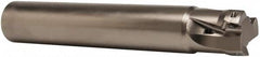 Seco - 1-1/4" Cut Diam, 0.433" Max Depth of Cut, 1-1/4" Shank Diam, 7.69" OAL, Indexable Square Shoulder End Mill - XO.X 1204.. Inserts, Cylindrical Shank, 90° Lead Angle, Through Coolant, Series Super Turbo - Caliber Tooling