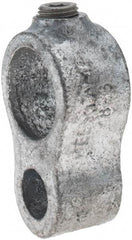 Kee - 3/4" Pipe, Malleable Iron Gate Hinge Fitting - Galvanized Finish - Caliber Tooling