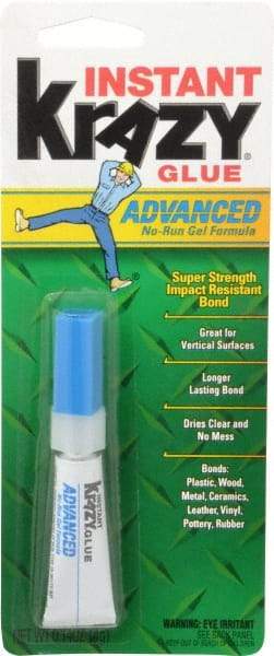 Elmer's - 0.14 oz Tube Clear Instant Adhesive - 1 min Working Time, Bonds to Ceramic, Leather, Metal, Plastic, Porcelain, Rubber, Vinyl & Wood - Caliber Tooling