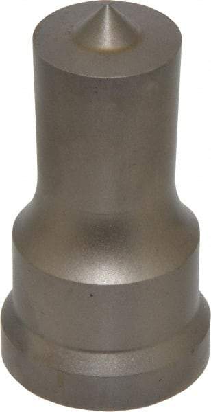 Cleveland Steel Tool - 15/16 Inch Diameter Round Ironworker Punch - 1-7/32 Inch Body Diameter, 1-3/8 Inch Head Diameter, 2-3/8 Inch Overall Length - Caliber Tooling