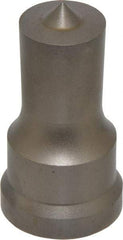 Cleveland Steel Tool - 15/16 Inch Diameter Round Ironworker Punch - 1-7/32 Inch Body Diameter, 1-3/8 Inch Head Diameter, 2-3/8 Inch Overall Length - Caliber Tooling