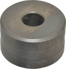 Cleveland Steel Tool - 15/32 Inch Diameter Round Ironworker Die - 1-13/16 Inch Head Diameter, 1-1/8 Inch Head Height - Caliber Tooling