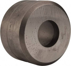 Cleveland Steel Tool - 3/4 Inch Diameter Round Ironworker Die - 1-13/16 Inch Head Diameter, 1-1/8 Inch Head Height - Caliber Tooling