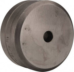 Cleveland Steel Tool - 5/16 Inch Diameter Round Ironworker Die - 2 Inch Head Diameter, 1 Inch Head Height - Caliber Tooling