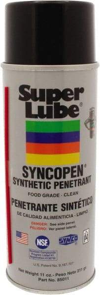 Synco Chemical - 11 oz Aerosol Synthetic Penetrant - Food Grade - Caliber Tooling