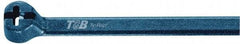 Thomas & Betts - 3.62" Long Blue Nylon Standard Cable Tie - 18 Lb Tensile Strength, 0.91mm Thick, 15.9mm Max Bundle Diam - Caliber Tooling