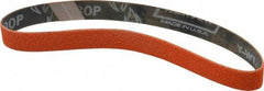 Norton - 3/4" Wide x 18" OAL, 60 Grit, Ceramic Abrasive Belt - Ceramic, Medium, Coated, Y Weighted Cloth Backing, Series R980 - Caliber Tooling