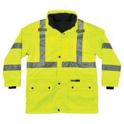 8385 5XL LIME 4-IN-1 JACKET - Caliber Tooling