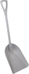 Remco - 17-1/8" High Square Plastic Shovel - 27" Long D-Grip Handle - Caliber Tooling