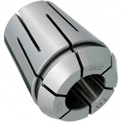 Techniks - 25/32" ER40 Coolant Collet - 1.811" OAL, 1.61" Overall Diam - Exact Industrial Supply