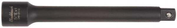 Blackhawk by Proto - 3/8" Drive Impact Socket Extension - 5" OAL, Black Oxide Finish - Caliber Tooling