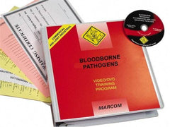 Marcom - Bloodborne Pathogens in Commercial and Industrial Facilities, Multimedia Training Kit - 24 Minute Run Time DVD, English and Spanish - Caliber Tooling