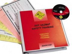 Marcom - DOT HazMat Safety, Multimedia Training Kit - 18 Minute Run Time DVD, English and Spanish - Caliber Tooling