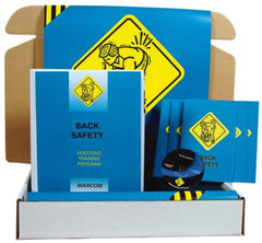 Marcom - Back Safety, Multimedia Training Kit - DVD, English and Spanish - Caliber Tooling