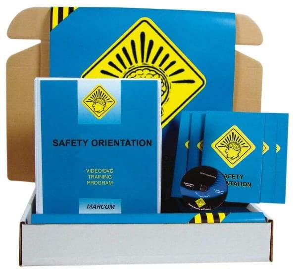 Marcom - Safety Orientation, Multimedia Training Kit - 18 Minute Run Time DVD, English and Spanish - Caliber Tooling