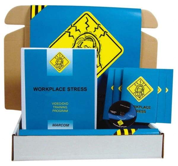 Marcom - Workplace Stress, Multimedia Training Kit - 13 Minute Run Time DVD, English and Spanish - Caliber Tooling