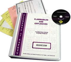 Marcom - Flammables & Explosives in the Laboratory, Multimedia Training Kit - DVD, English - Caliber Tooling