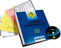 Marcom - Accident Investigation, Multimedia Training Kit - 13 Minute Run Time DVD, English and Spanish - Caliber Tooling