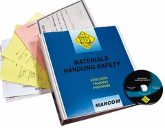 Marcom - Materials Handling Safety, Multimedia Training Kit - 14 Minute Run Time DVD, English and Spanish - Caliber Tooling