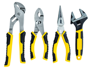 STANLEY® 4 Piece Plier & Adjustable Wrench Set - Caliber Tooling