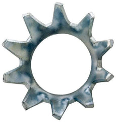 Value Collection - #6 Screw, 0.15" ID, Stainless Steel External Tooth Lock Washer - 0.298" OD, Grade 410 - Caliber Tooling